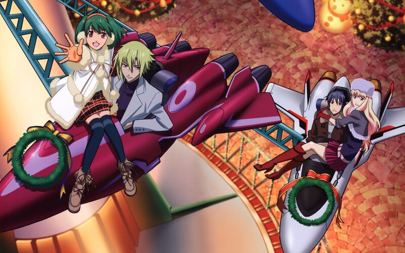 Anime Characters on Jets — Red