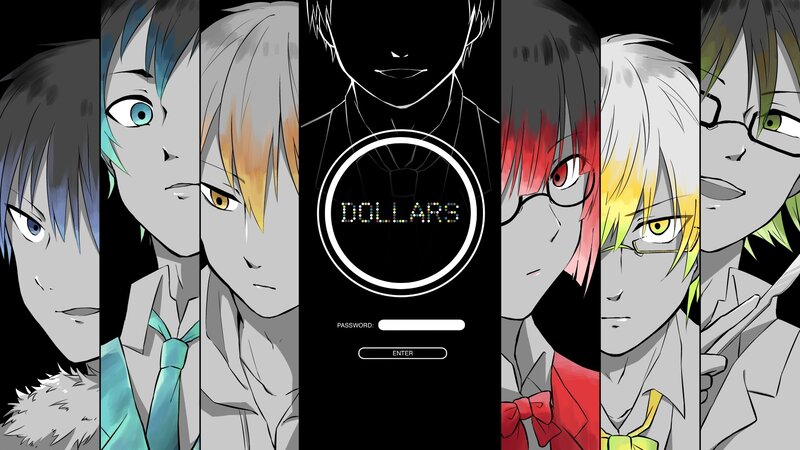 Anime Characters on Login Screen
