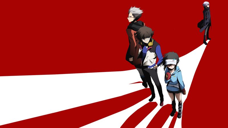 Anime Characters on Path