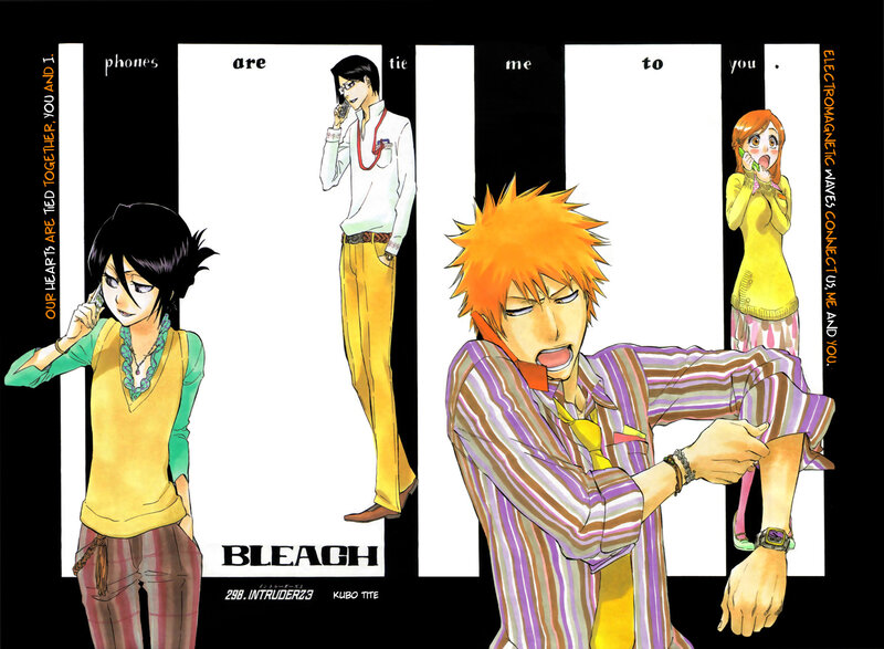 Anime Characters on Phone