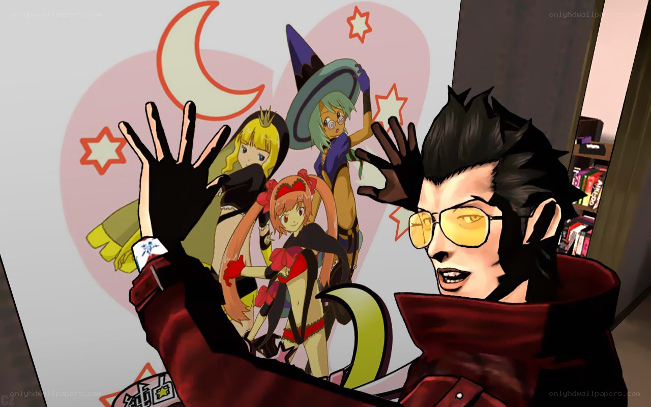 anime characters on poster