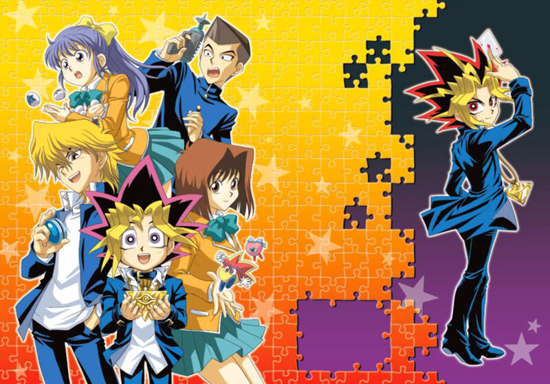 Anime Characters on Puzzle