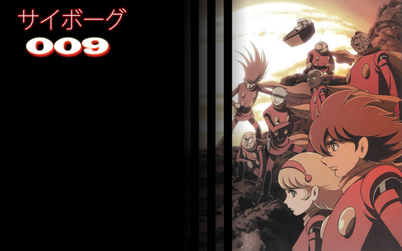 Anime Characters on Rocky Terrain