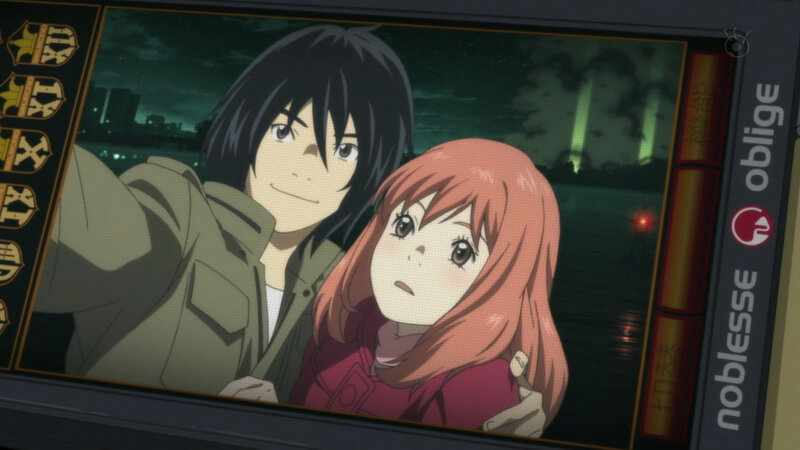 anime characters on screen