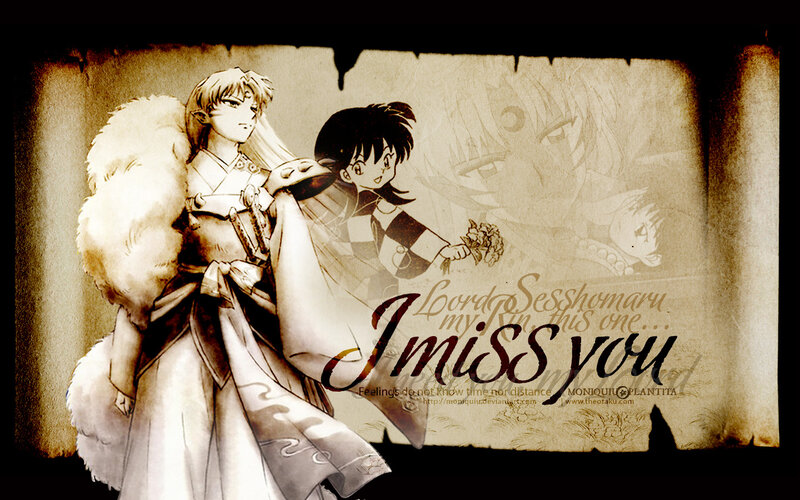 Anime Characters on Scroll