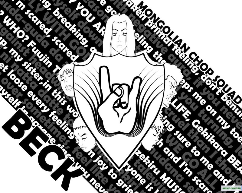 Anime Characters on Shield