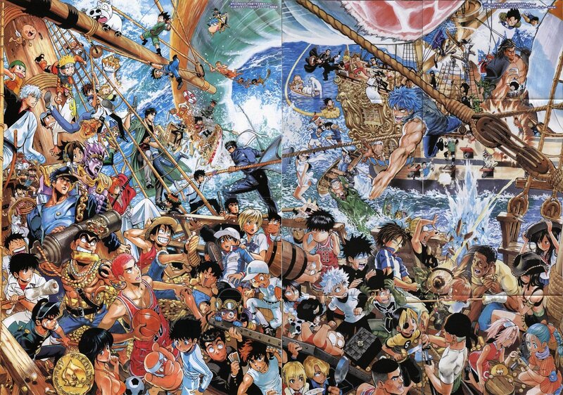 Anime Characters on Ships