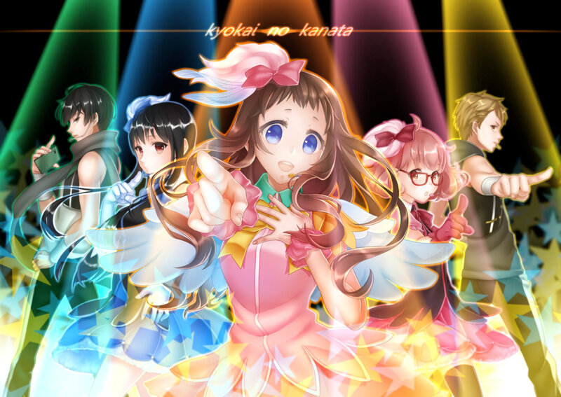 Anime Characters on Stage — Pink