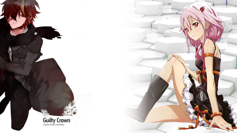 Anime Characters on White Tiles