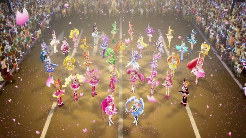 Anime Characters Performing — Pink