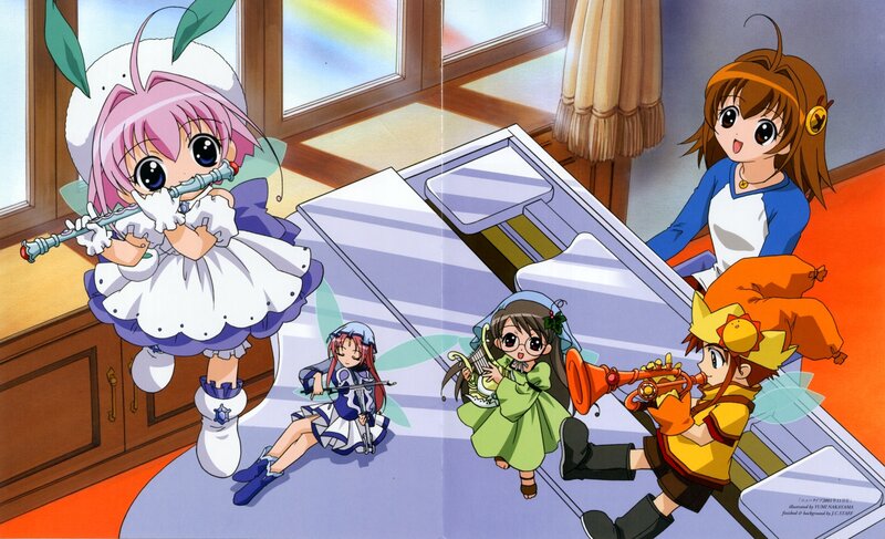Anime Characters Playing Instruments