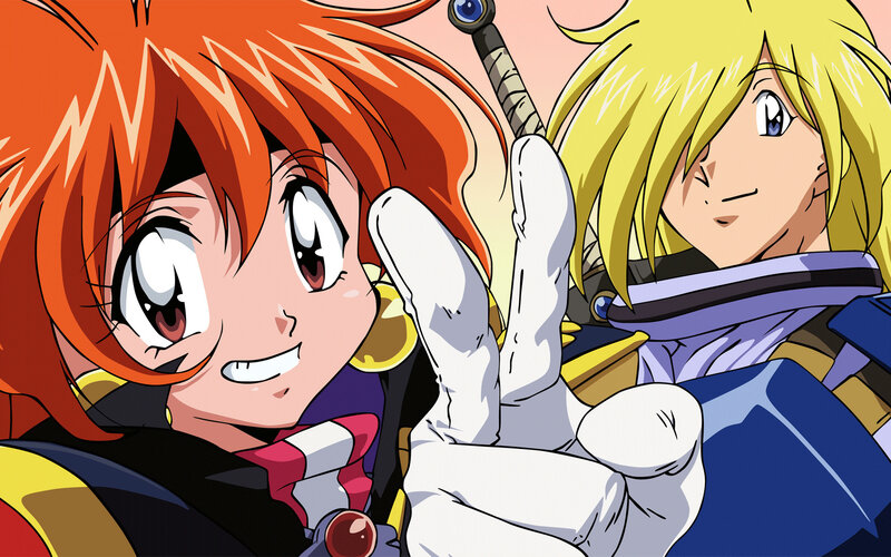 anime characters posing together