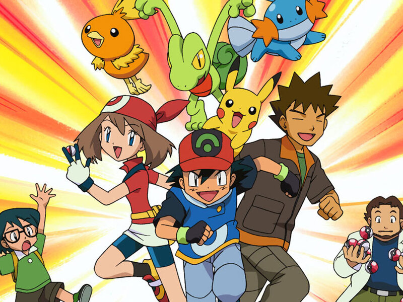 Anime Characters Running — Yellow