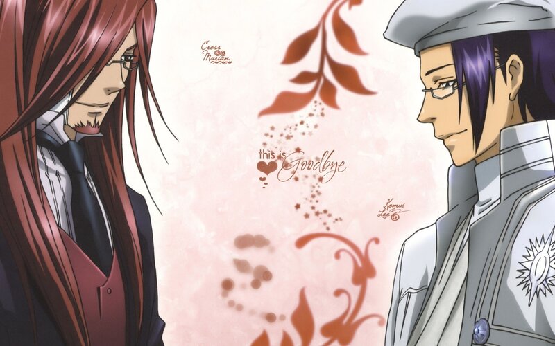 anime characters saying goodbye