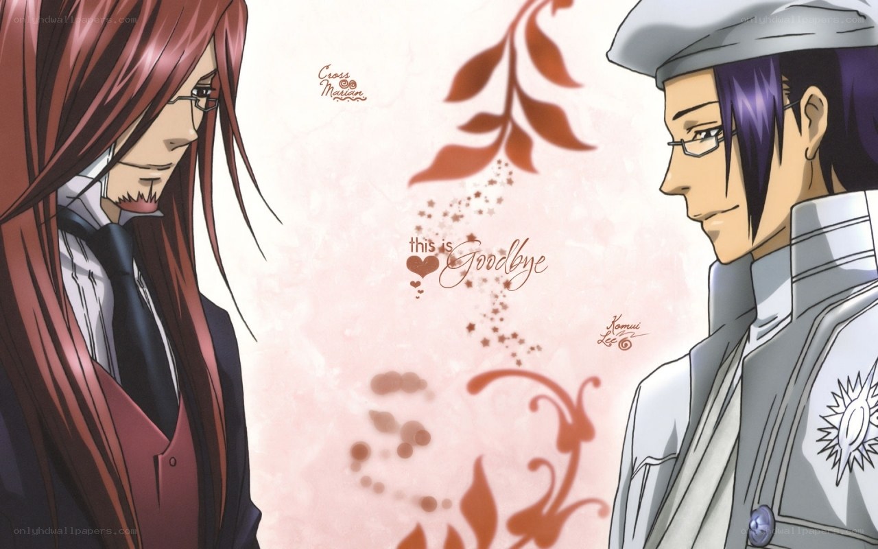 anime characters saying goodbye