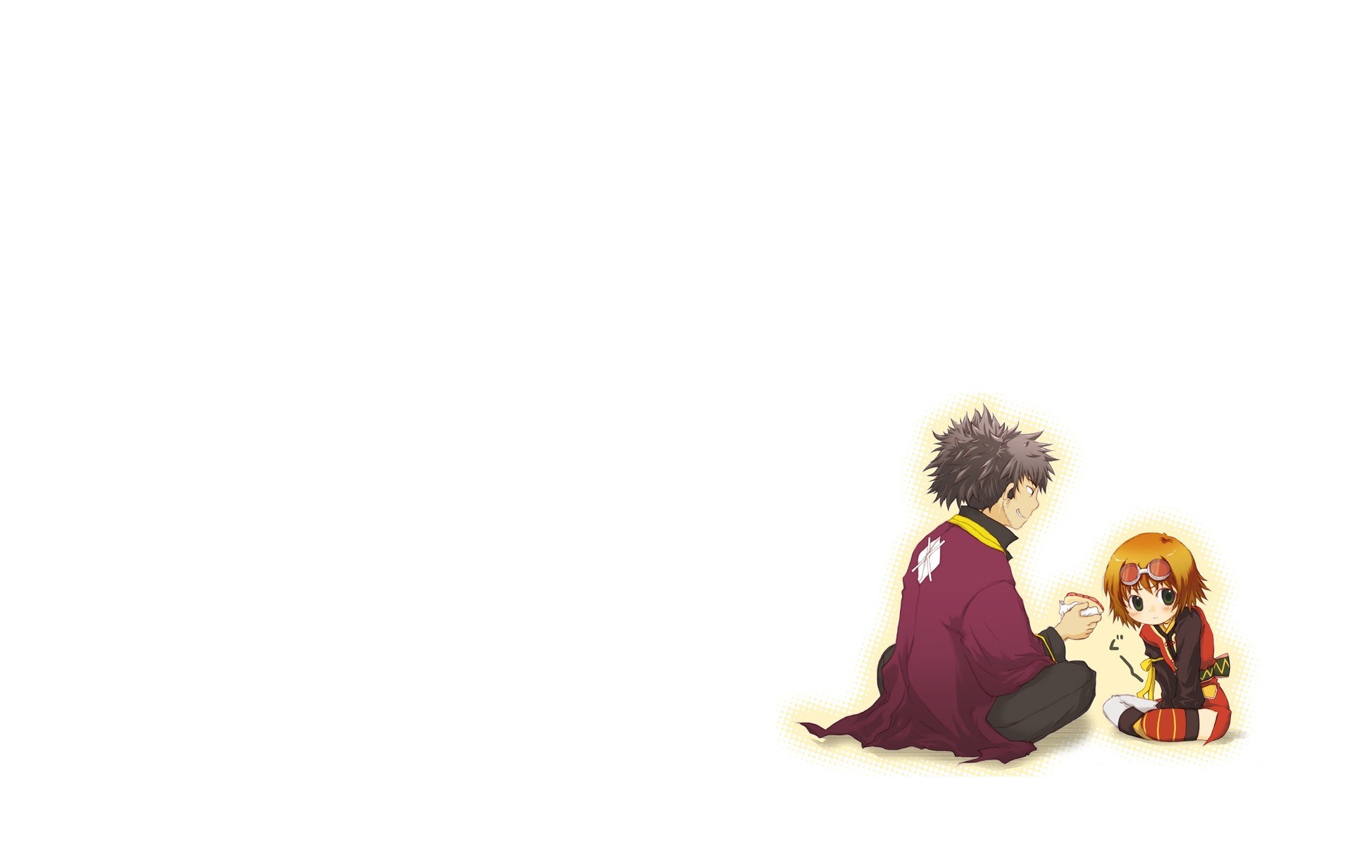 anime characters sharing a moment