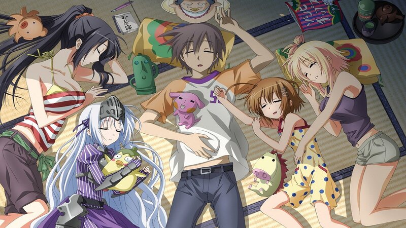Anime Characters Sleeping