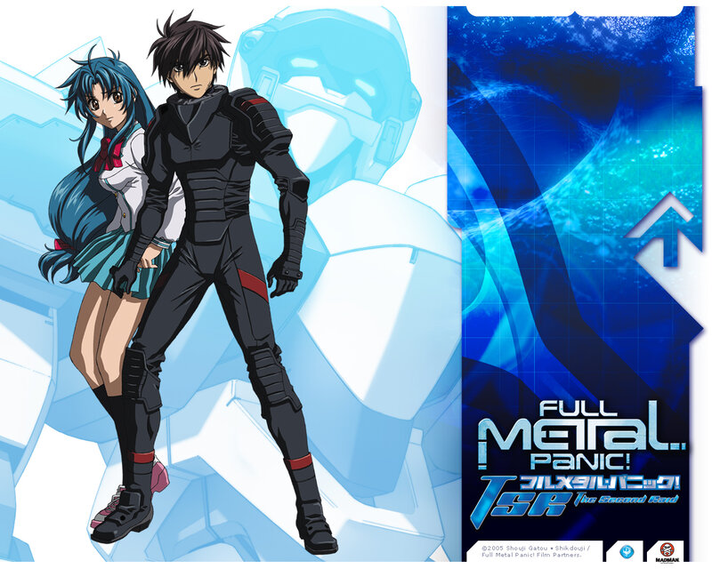 Anime Characters Standing — Blue, Dramatic, Mecha