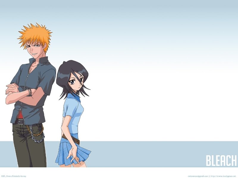 Anime Characters Standing — Blue, Neutral