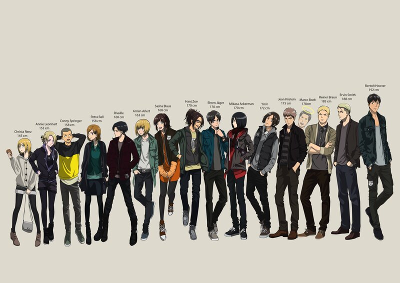 Anime Characters Standing — Gray, Neutral, Manga