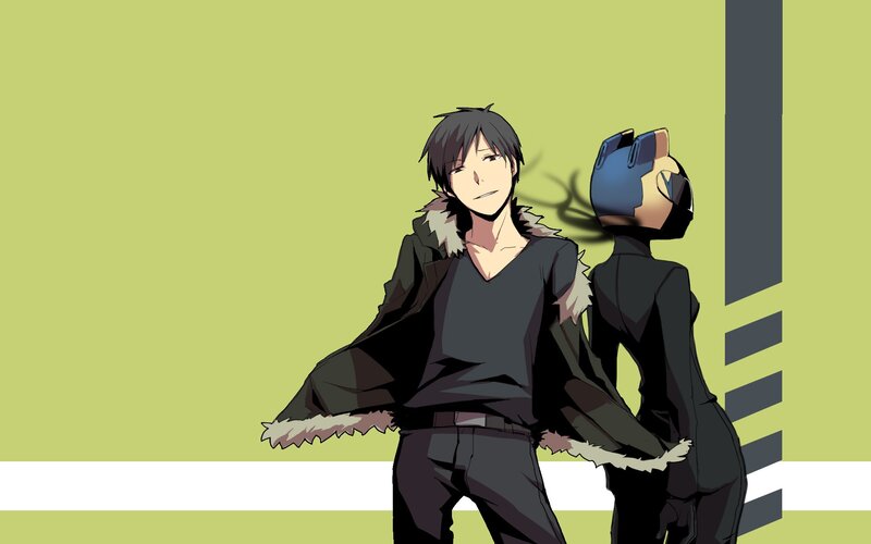 Anime Characters Standing — Green, Neutral