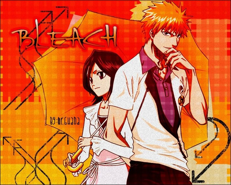 Anime Characters Standing — Red, Dramatic, Manga, Text