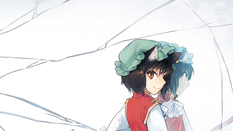 anime characters under a canopy
