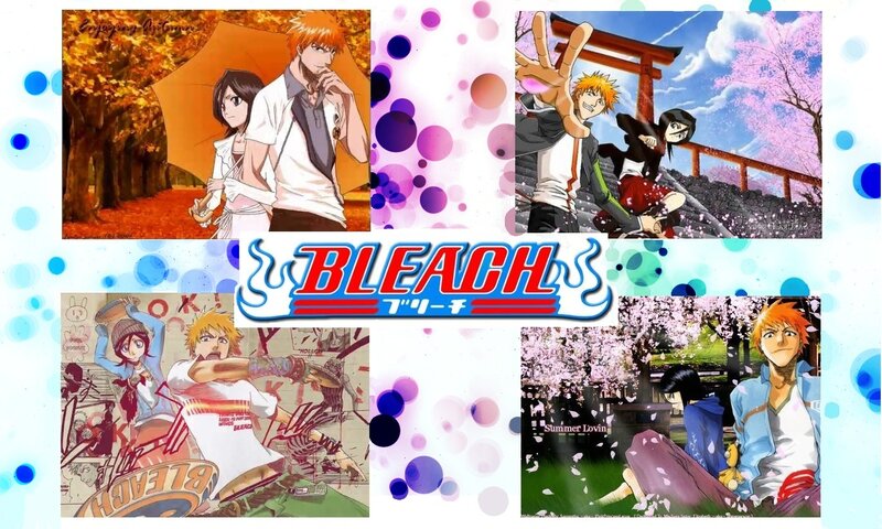 Anime Characters under Cherry Blossoms — Pink, Peaceful, Spring, Cherry Blossoms, Autumn Leaves