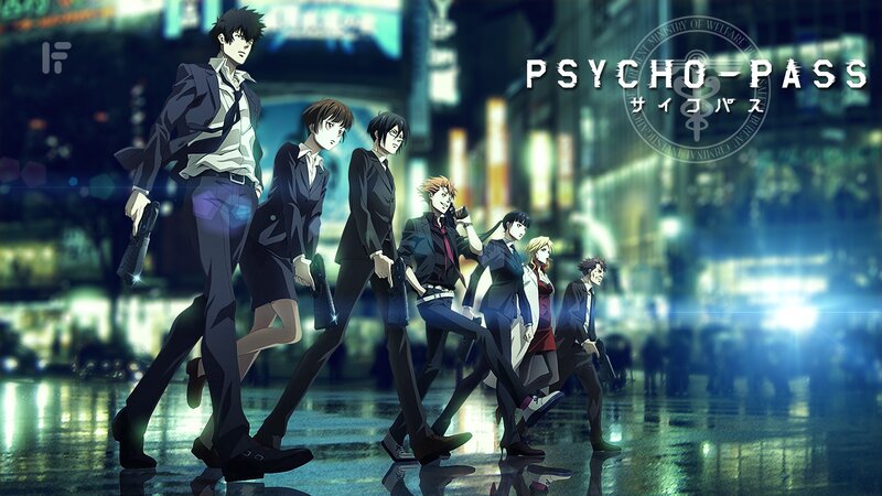 Anime Characters Walking — Black, Dramatic