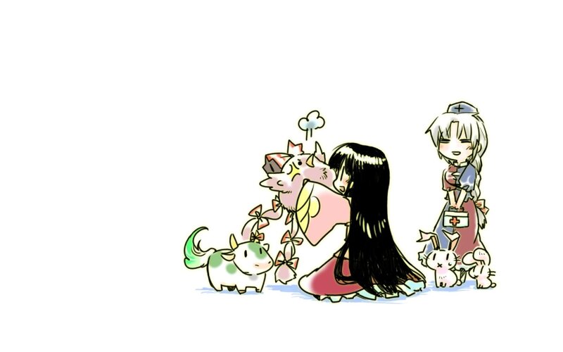 anime characters with animals