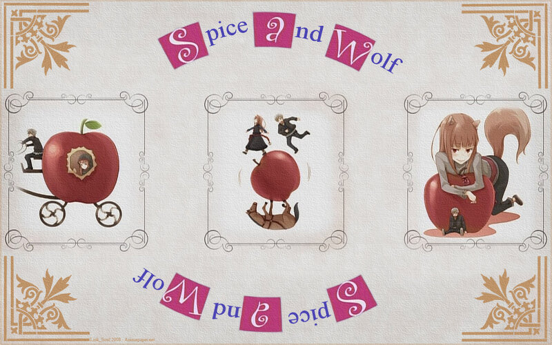 Anime Characters with Apples — Red