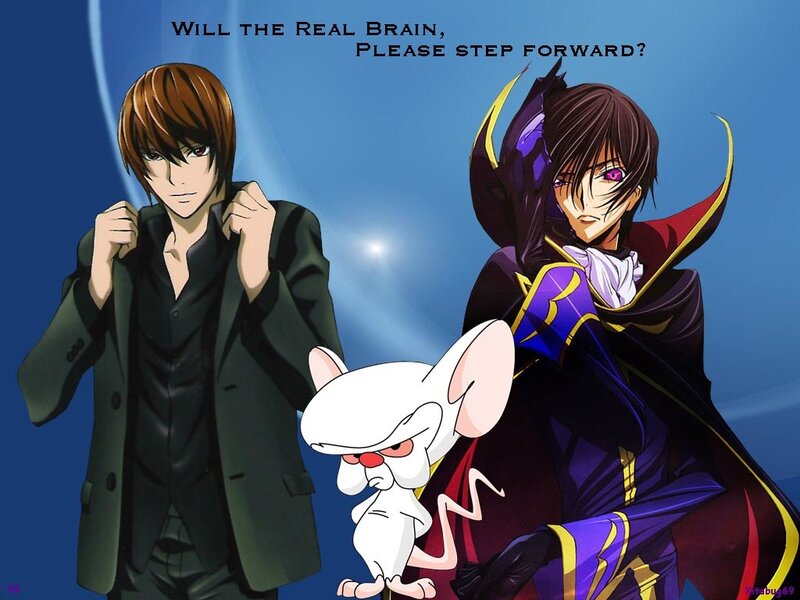 anime characters with brain