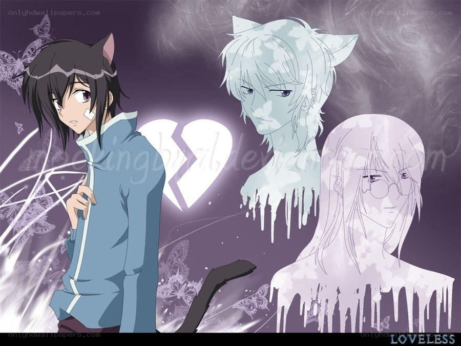 Anime characters with broken heart
