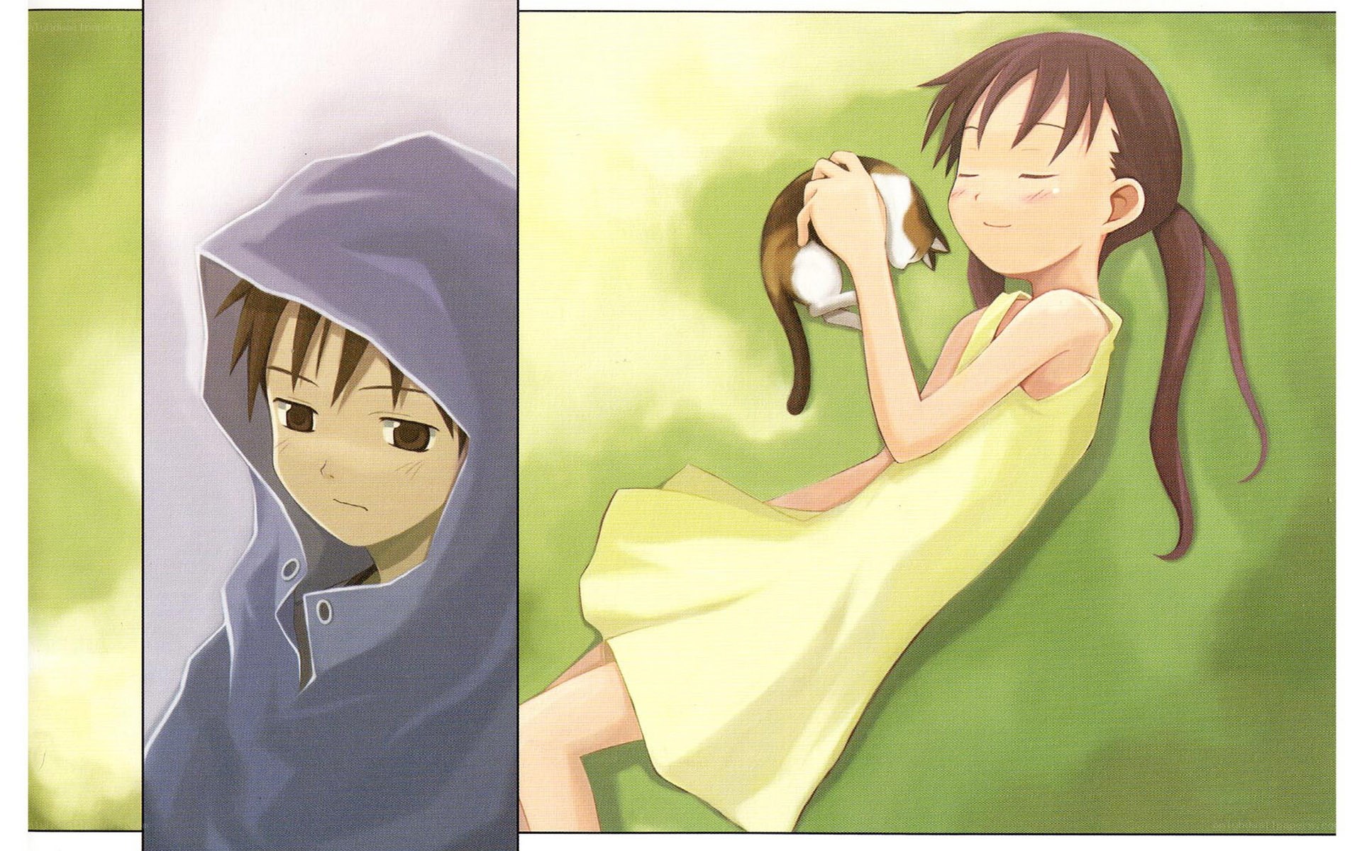 anime characters with cat