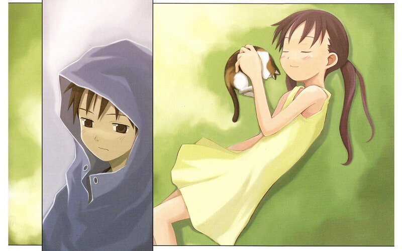 anime characters with cat