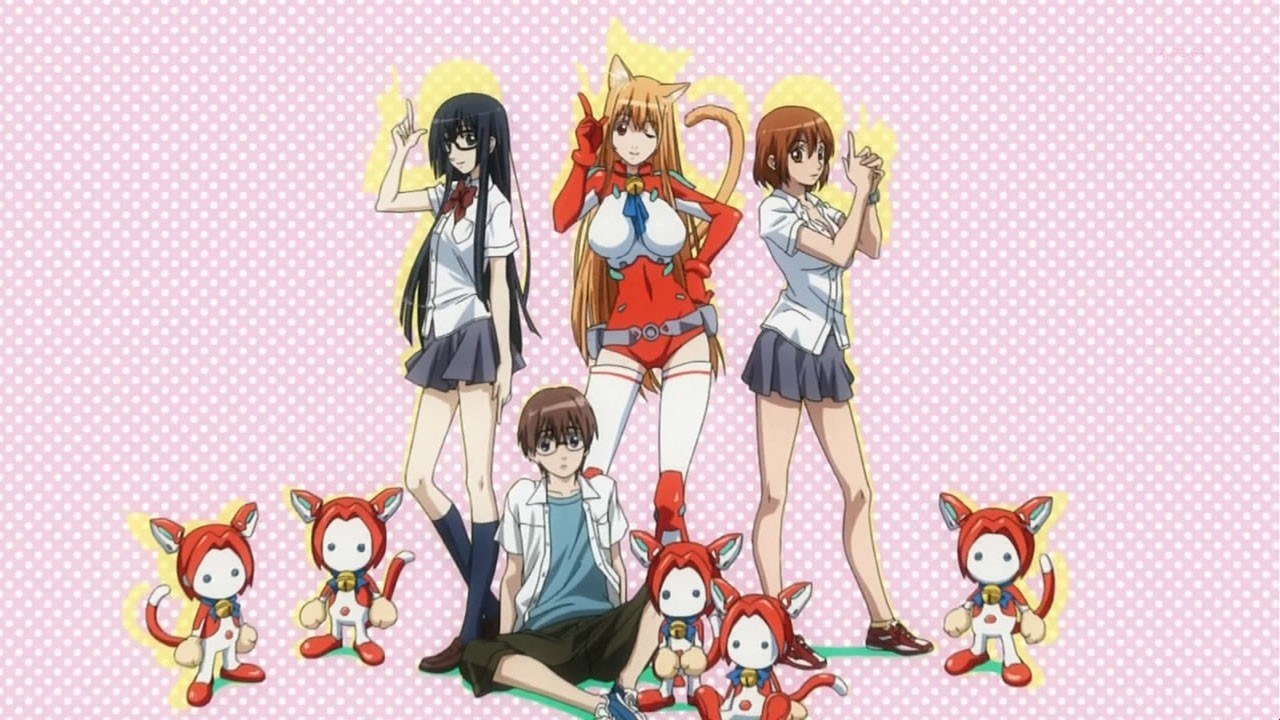 anime characters with cat creatures