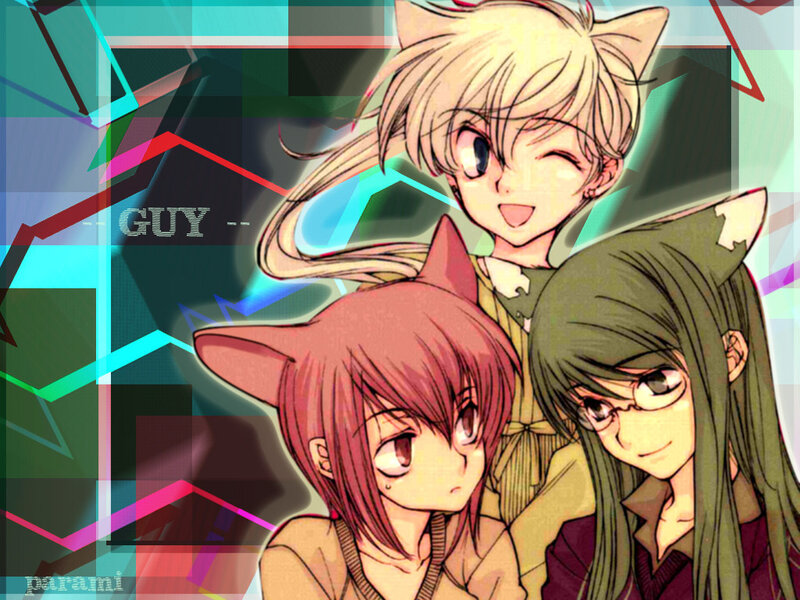 anime characters with cat ears