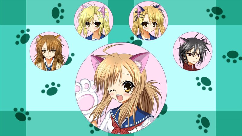 anime characters with cat ears