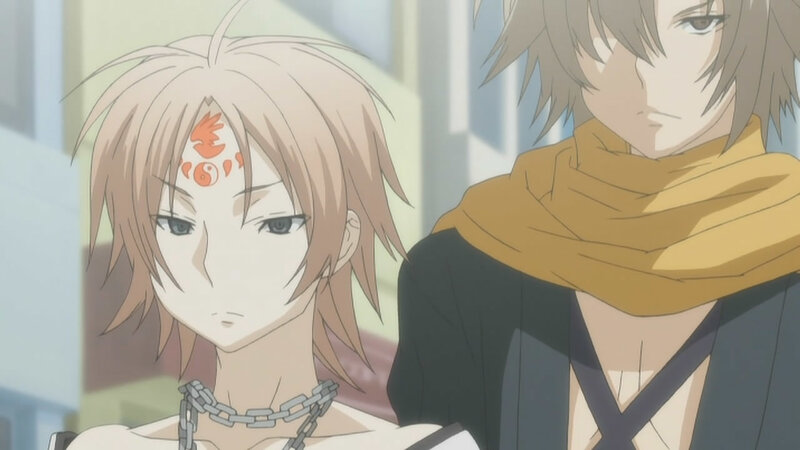 anime characters with chain necklace