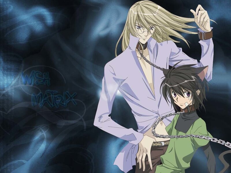 Anime characters with chains