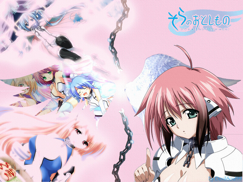 Anime Characters with Chains — Pink