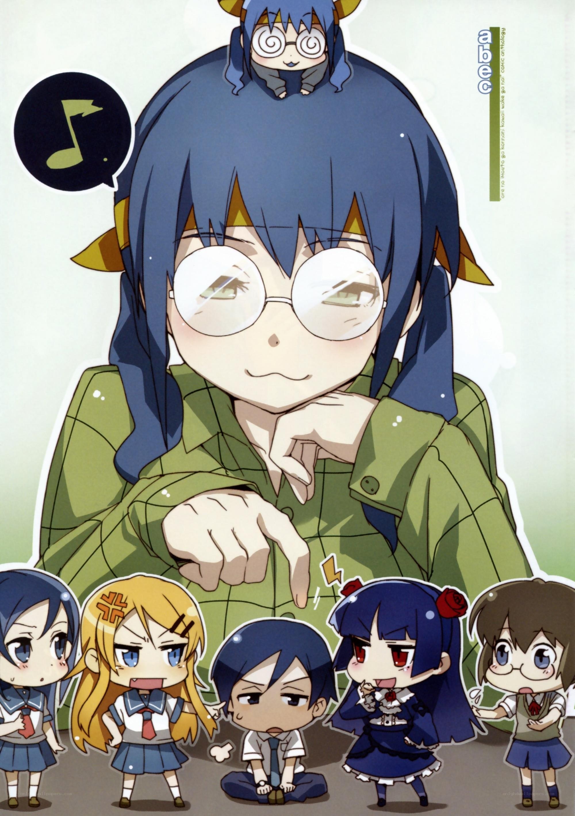 Anime characters with chibi versions