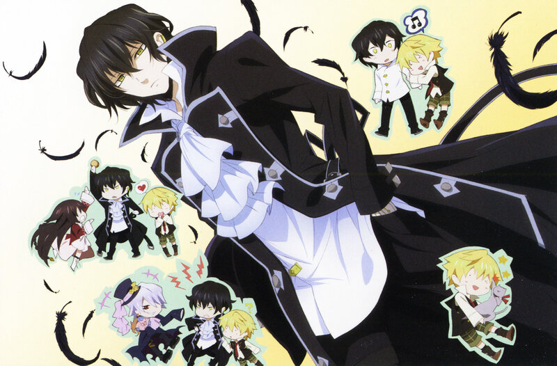 anime characters with chibi versions
