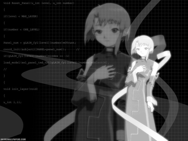 anime characters with code background