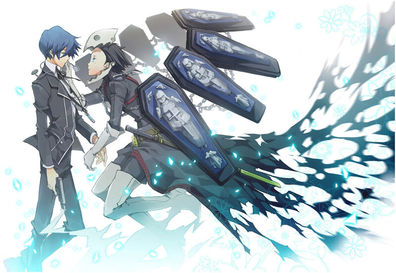 anime characters with coffins