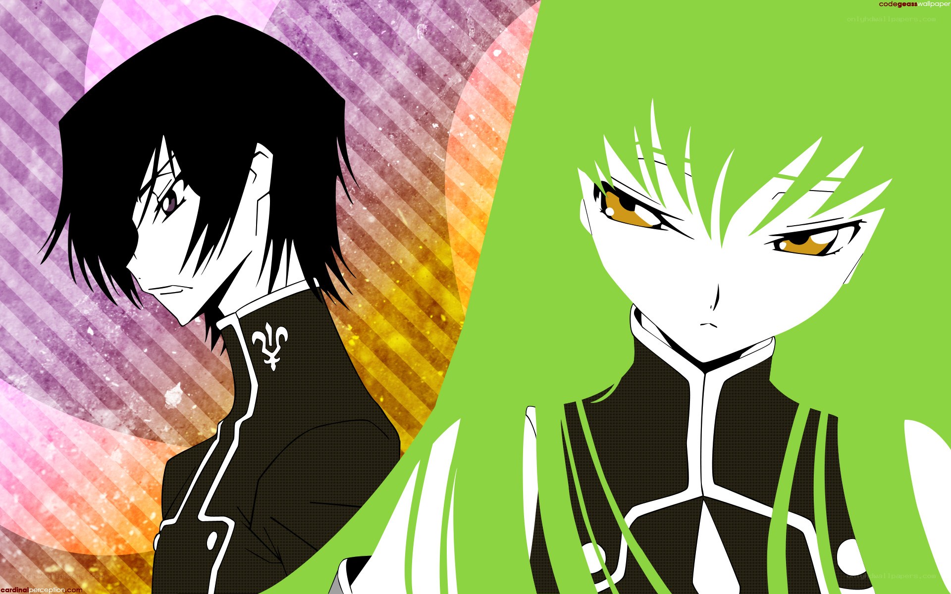 anime characters with contrasting backgrounds