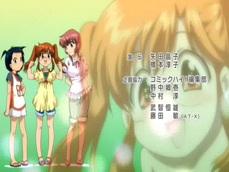 anime characters with credits