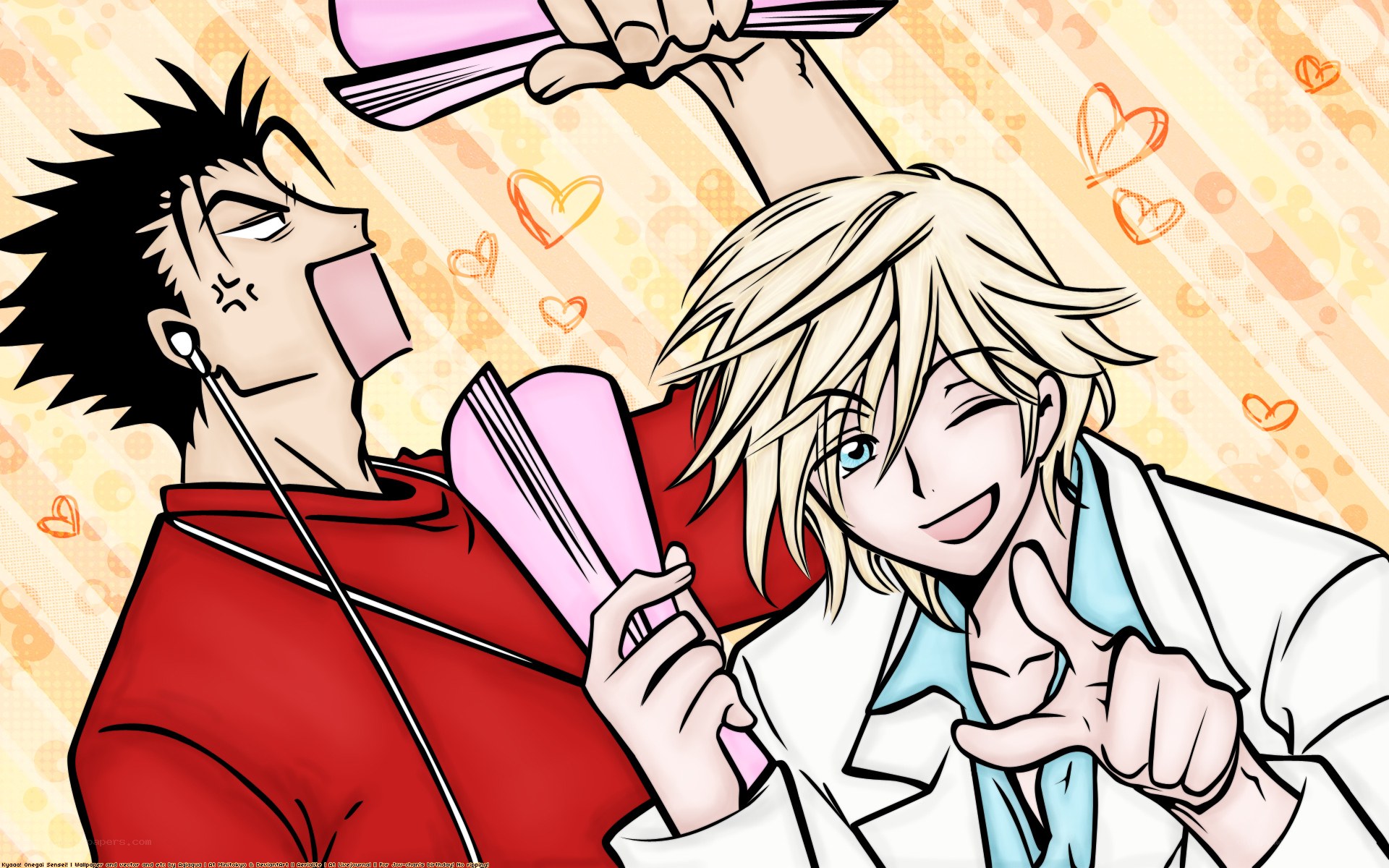 anime characters with fans