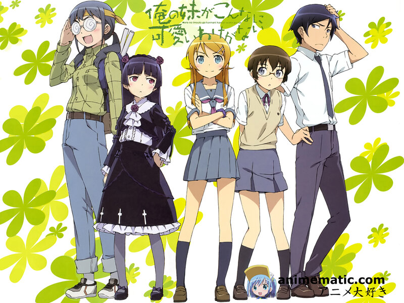 anime characters with flowers