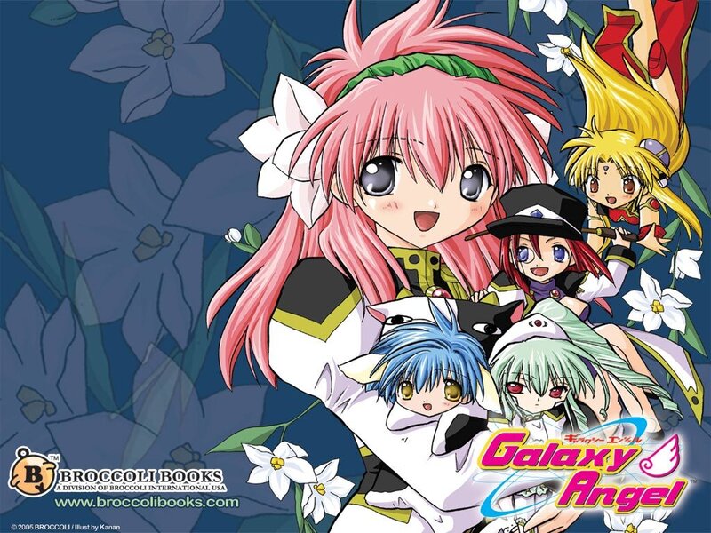 Anime Characters with Flowers — Pink, Playful